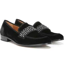 SARTO Franco Sarto Women's A-Johanna Black velvet Size 6.5 M