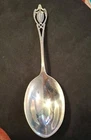 Antique Sterling Silver Lunt Monticello Pattern Serving Spoon.  No monogram