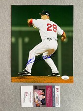 BOSTON RED SOX- KEITH FOULKE AUTOGRAPH 8x10 ACTION PHOTO JSA AN23335