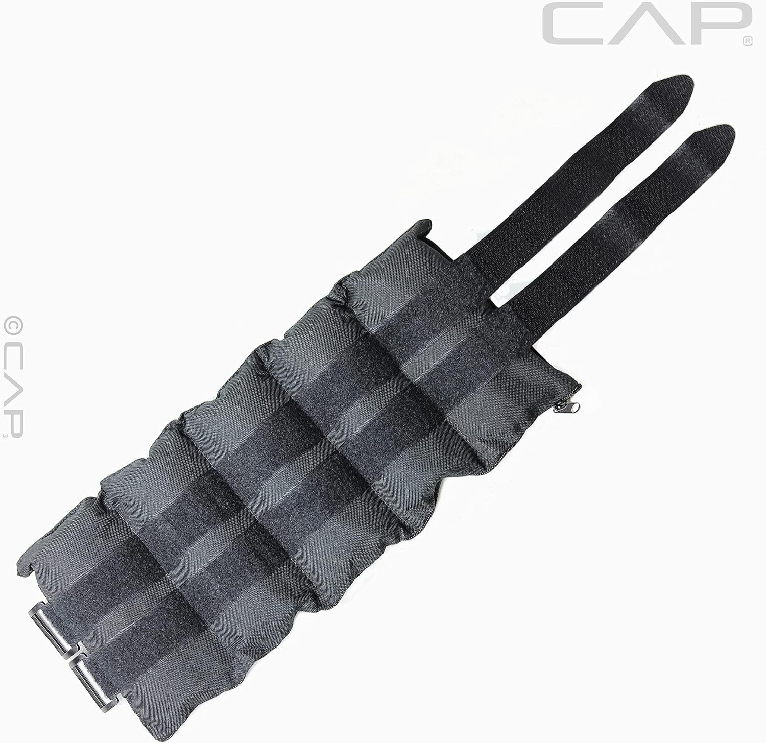  Hha-cb020a1 Par De Pesas Ajustables Para Tobillos De 20 Libras, Negro