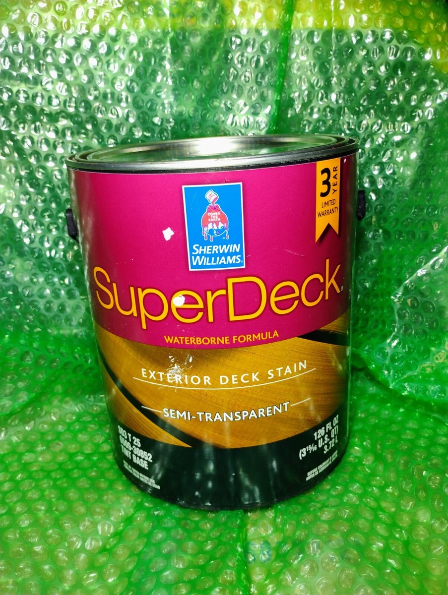 SuperDeck Gallon Color 7062 Rock Bottom Exterior Deck Stain Semi  transparent