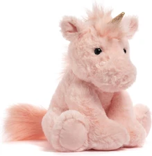 Juguetes de peluche de unicornio con alas de arco iris, regalo para niñas