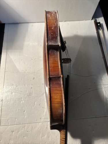 Old Violin Nicolaus Amatus Cremonen Fil ac Antonij Nepos Facit Germany Ebony Woo - Picture 10 of 24
