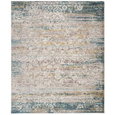 SAFAVIEH Aria Collection ARA156C Cream / Blue Rug