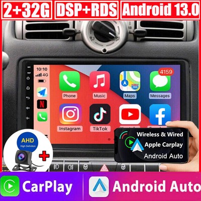 2G+32G Touch Screen Play Car Radio Stereo GPS Navi For Benz Smart Fortwo 05-10