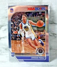 2019  Hoops Premium Stock Basketball #223 Jordan Poole RC Golden State Warriors
