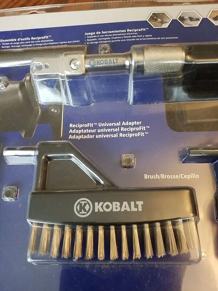 Kobalt 6 Pc. Reciprofit Tool Set Reciprocating Saw Attachments 0269544 Brand New - Image 3 of 4