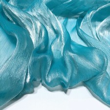Organza Fabric Shiny Crepe Mesh Tulle DIY Clothes Dress Crafts Home Decor
