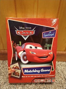 disney cars matching game