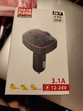 Bluetooth Car Charger Car FM Transmitter Q7 Bluetooth Hands Free Mp3 True New