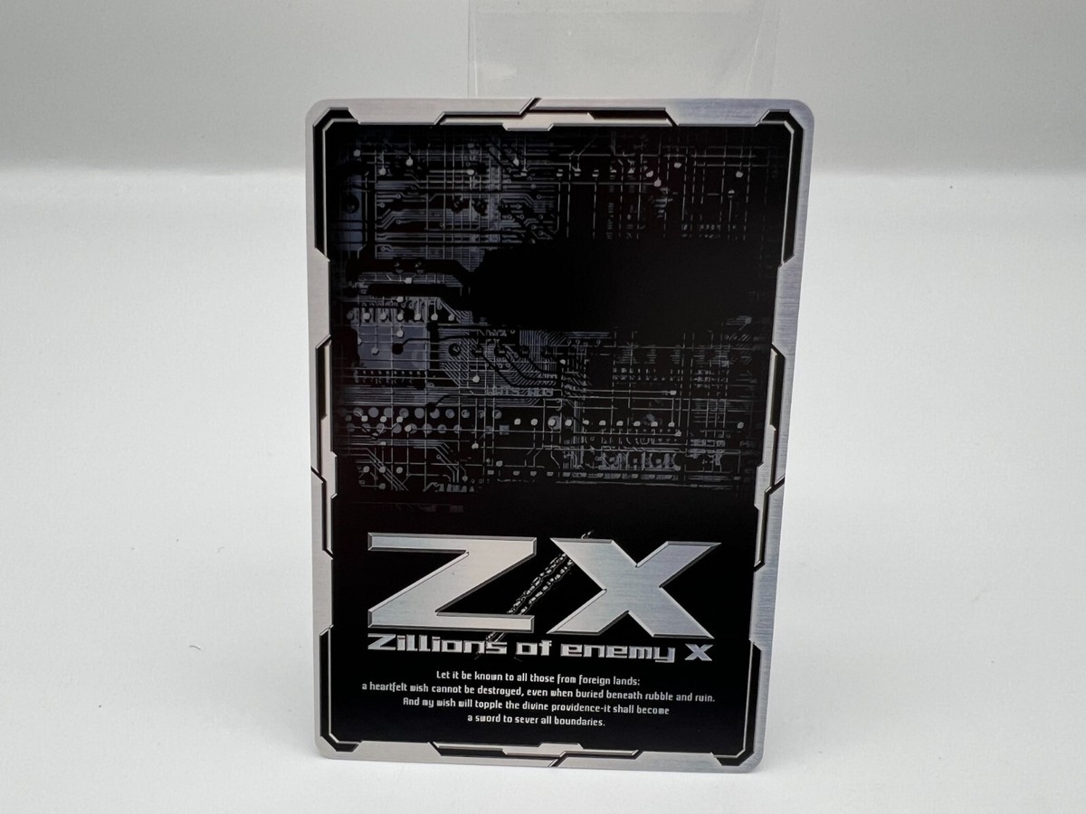Z/X Zillions of enemy X card BROCCOLI R B42-003 Japanese Rare F/S