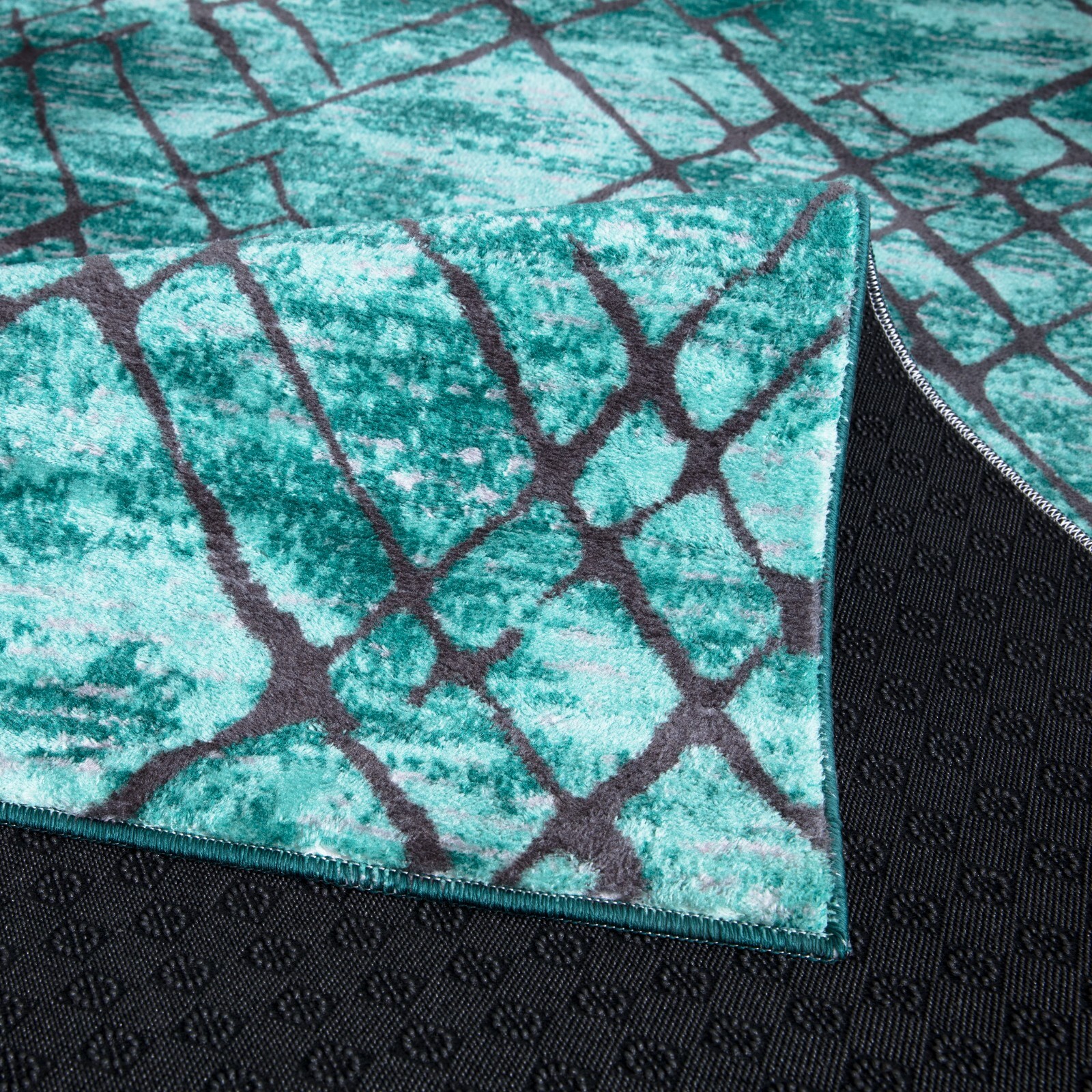 Modern Large Area Rug Non Slip Bedroom Living Room Carpet Washable