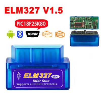 OBD2 ELM327 Bluetooth V2.1 Profi Diagnosegerät Auto Scanner für PKW LKW DHL