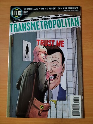 Transmetropolitan #4 ~ Near Mint NM ~ 1997 DC ~ Helix Comics