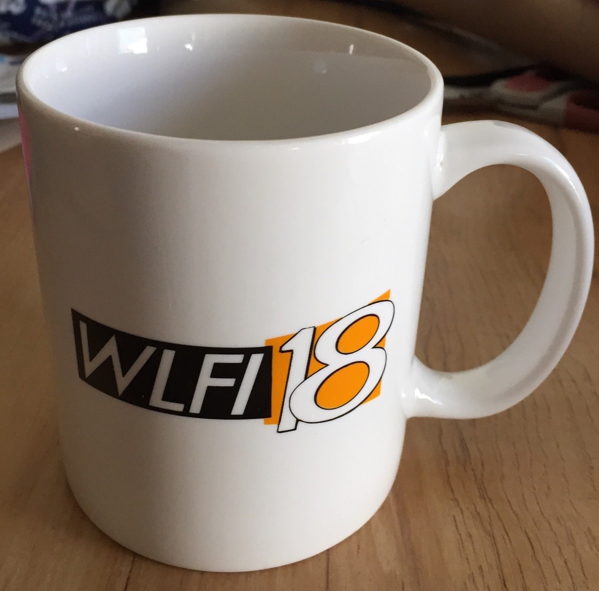 CBS W LAFAYETTE IN WLFI NEWS 18 COFFEE CUP MUG SPORTS WEATHER DRINK  ADVERTISING | eBay UK