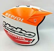 Hebo Team Montesa Trials Helmet White/Red X-Large (61-62CM) - Montesa Vertigo