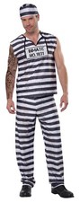 Prisoner of Love Jailer Convict Inmate Adult Costume