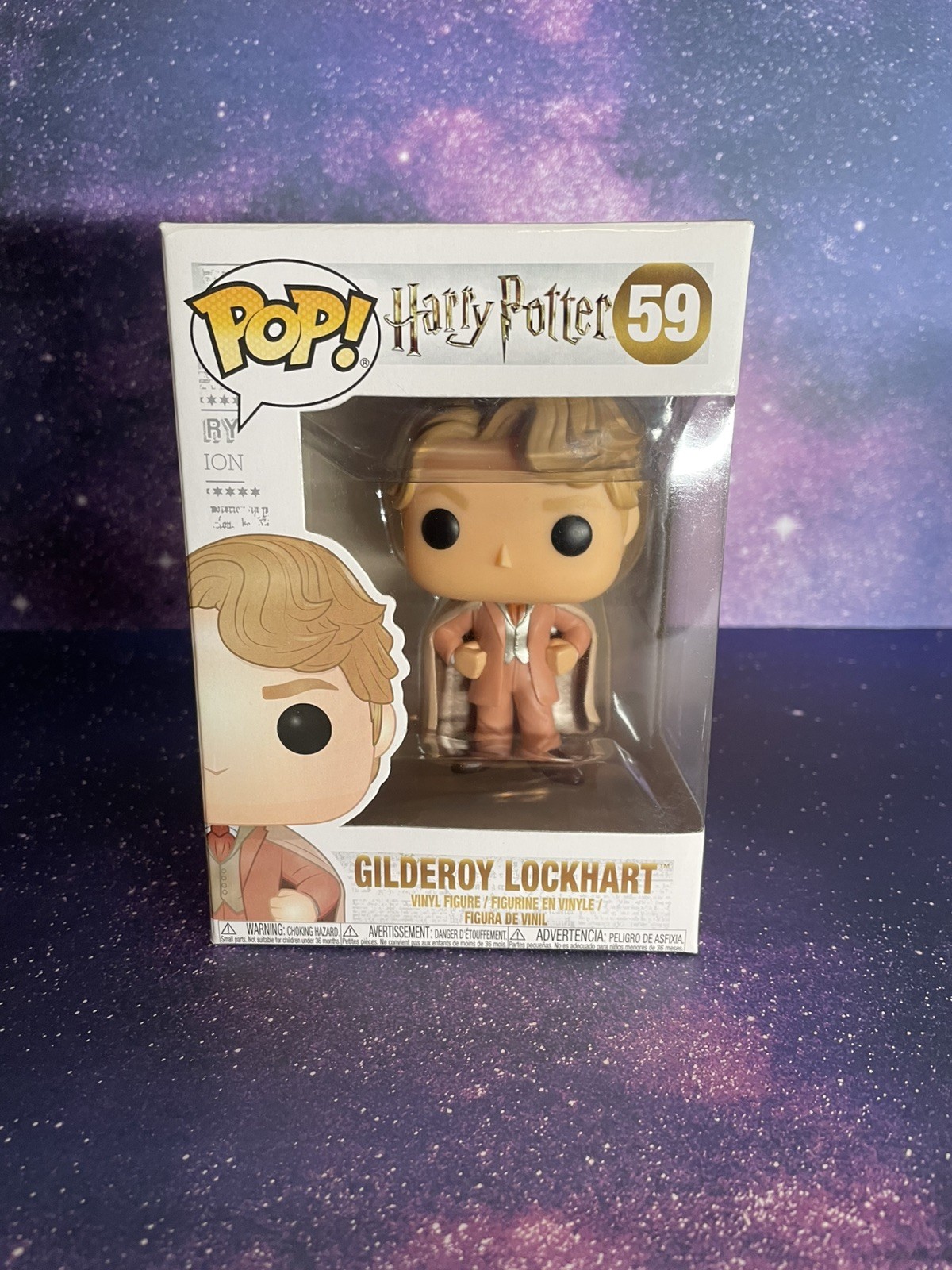 Funko Pop! Movies: Harry Potter GILDEROY LOCKHART #59 Vinyl 