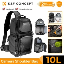 K&F Concept Sling Bag Camera Hardshell Crossbody  Photography Shoulder Backpack