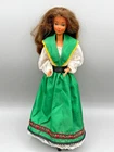 BK~ LOT #10 DRESSED BARBIE DOLL 1983 DOLLS OF THE WORLD IRISH VINTAGE 7517