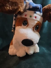 PBC International Plush 12 Dog Sings Puppy Love Moves Blue Christmas  Works! 