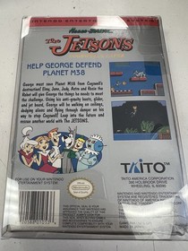 Jetsons NES Nintendo BOX ONLY DAMAGED MUST CHECK OUT PICS L🅾️🅾️K 🔥🔥🔥
