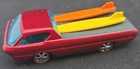 Redline Hot wheels RESTORED Red Deora 1968 USA SURF BOARDS