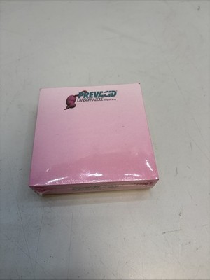 Prevacid  Pharmaceutical Ad Post It Note Pads 4 X 4  X 1  New Sealed Pink