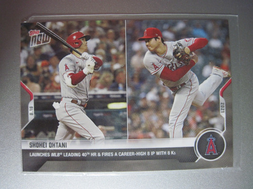 2021 Topps Now #677 Shohei Ohtani
