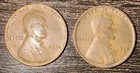 Lot of 2 1934 Lincoln Wheat Cents