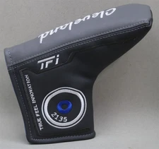 CLEVELAND GOLF TFi 2135 Blade Putter Golf Club Head Cover Gray New w/o Tags