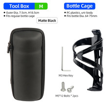 Bicycle Tools Service Items Storage Box for Bottle Cage Mount Bike Repair Kits G