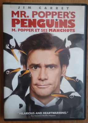 Mr. Poppers Penguins (DVD, 2011, Bilingual)
