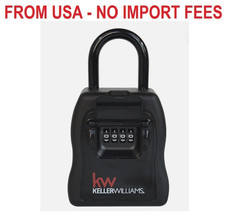 Keller Williams Branded Key Lockbox Set Your Own 4-Digit Numeric Combination