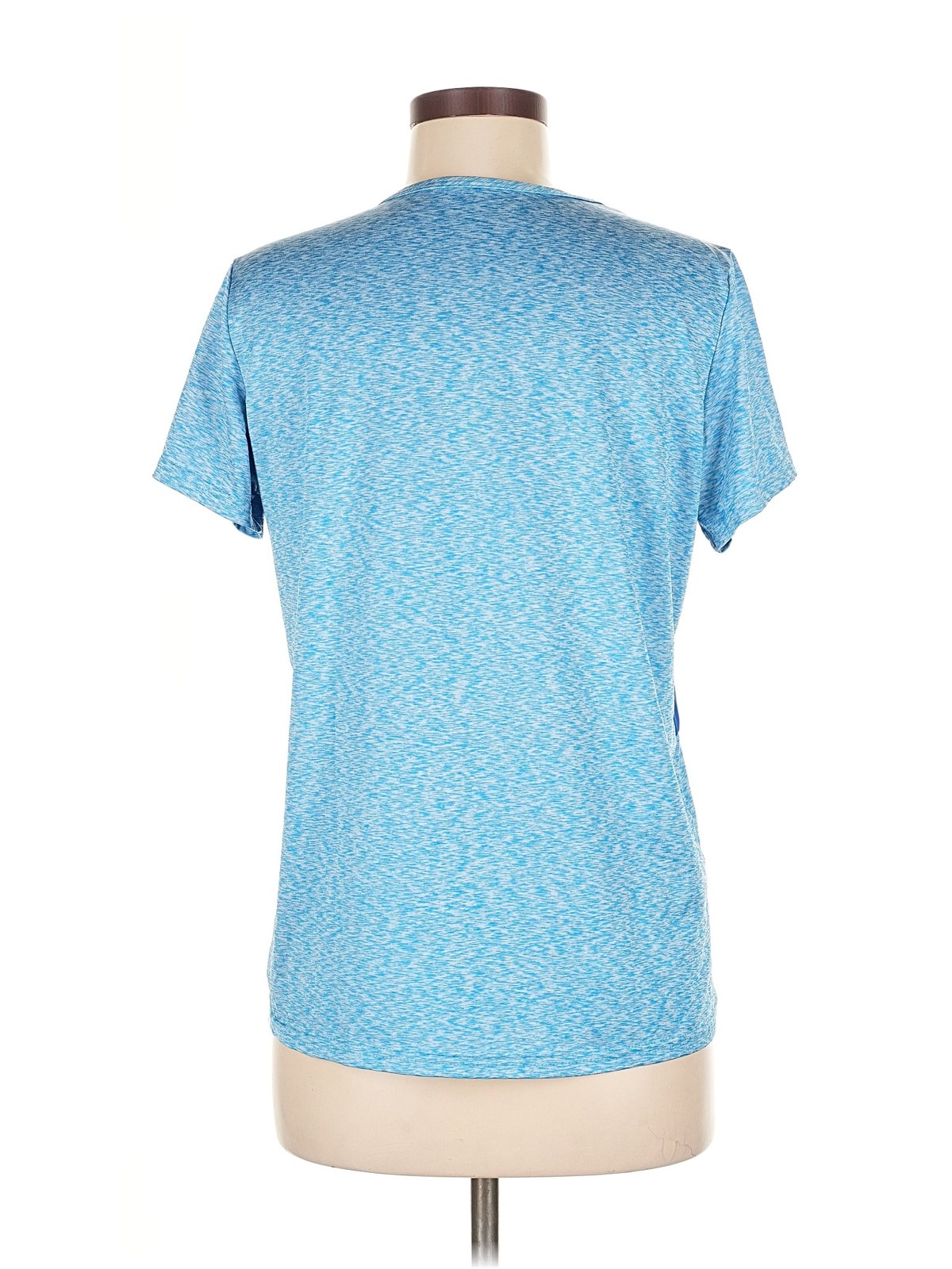 Real Essentials Women Blue Active T-Shirt L thumbnail 2