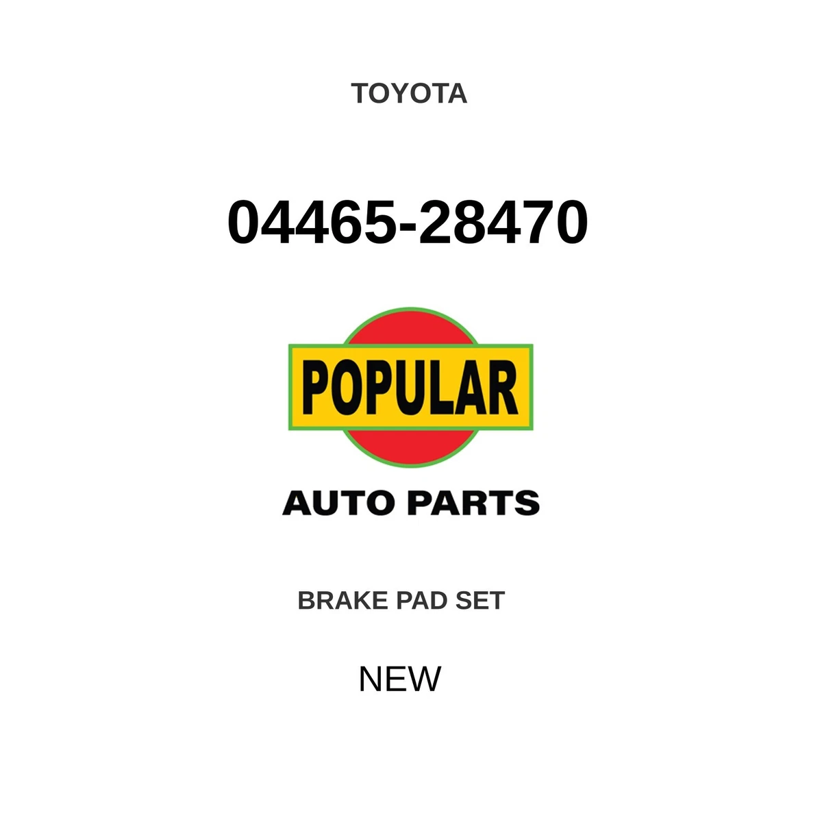 Las mejores ofertas en Pastillas de freno Para Toyota Previa | eBay