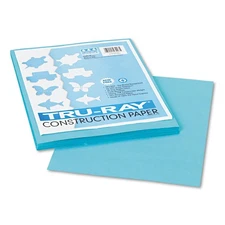 Pacon Tru-Ray 9" x 12" Construction Paper Turquoise 50 Sheets (P103007)