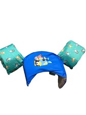 Bluey SwimWays Swim Trainer, US Coast Guard Approved Life Vest Kids Swim Vest