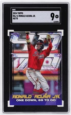 2024 Topps Ronald Acuna Jr. 40/70 #RAJ-6 SGC 9