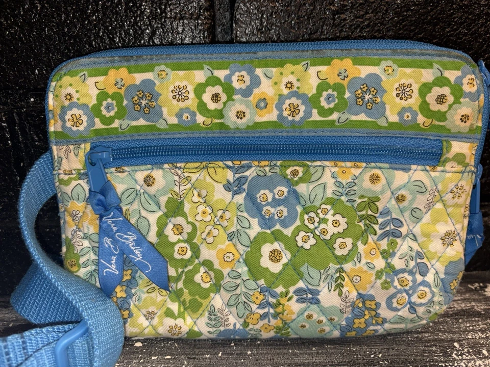 Bolso Cinturón Vera Bradley English Meadow Retirado Verano 2011 Riñonera Cintura Foto 3 de 4