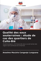 Anselmo MacáRio Canganjo Lunguana | Qualité Des Eaux Souterraines : éTude De...