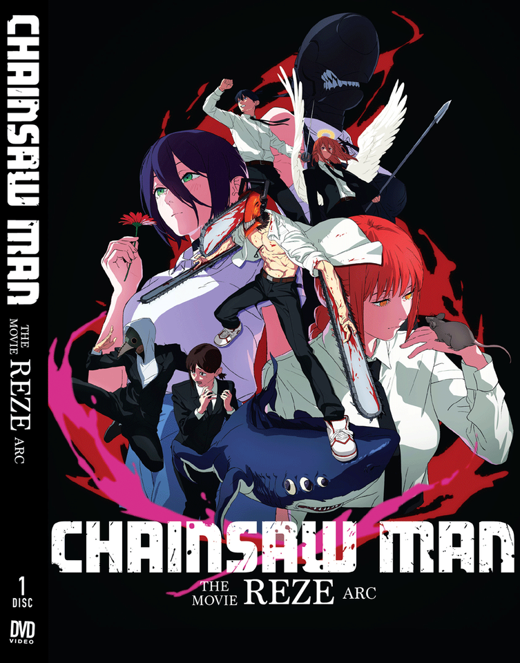 Chainsaw Man The Movie Reze Arc Complete Anime DVD English Dubbed