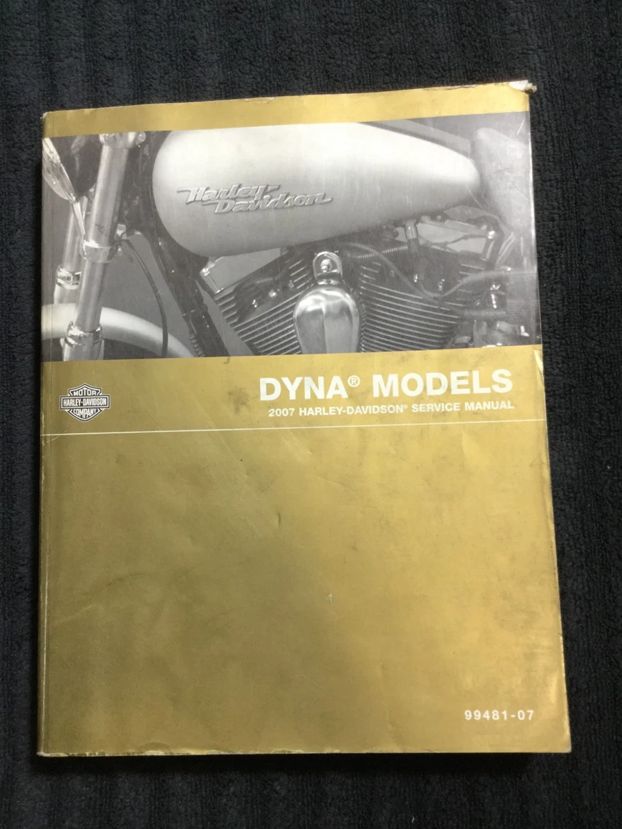 Harley Davidson Dyna Motorcycle Service & Repair Manuals for sale