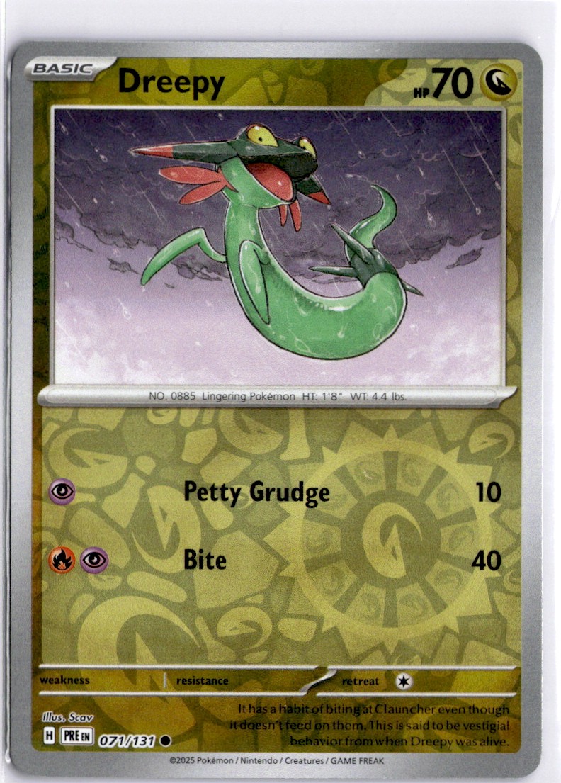 Dreepy Common SV: Prismatic Evolutions 071/131 NM
