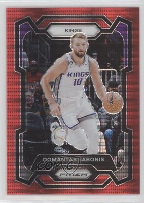 2023-24 Panini Prizm Red Seismic Prizm 217/299 Domantas Sabonis #45 e9p