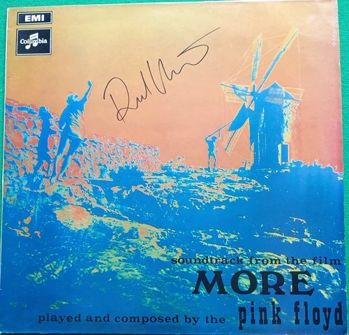 Pink Floyd : More LP SCX 6346 SIGNED Rick Wright Vinyl Exc. / Early UK Pressing