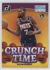 2022-23 Panini Donruss Crunch Time Purple Press Proof Kevin Durant #8 14mf