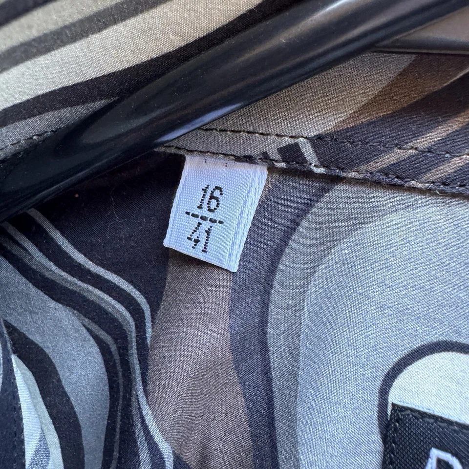 Camisa de vestir Dolce & Gabbana para hombre Martini con botones talla 16/41 Foto 4 de 4