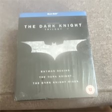 The Dark Knight Trilogy Blu-ray Set Batman Franchise R Rated