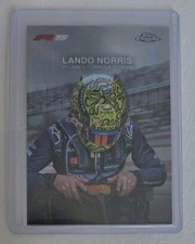 2025 Topps Chrome LANDO NORRIS Card #HC-4 Helmet Collection Formula 1 F1